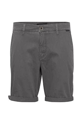 Indicode IDLuca Herren Chino Shorts Bermuda Kurze Hose mit Stretch Regular Fit, Größe:2XL, Farbe:Raven (930) von Indicode