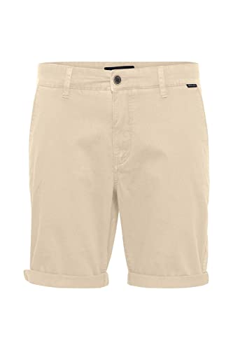 Indicode IDLuca Herren Chino Shorts Bermuda Kurze Hose mit Stretch Regular Fit, Größe:XL, Farbe:Irish Cream (183) von Indicode