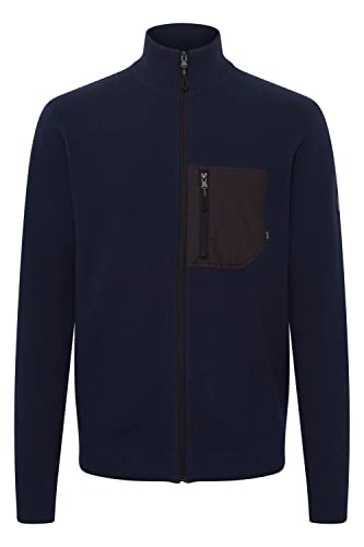 Indicode IDMedan - 35660MM Herren Strickjacke Cardigan Feinstrick, Größe:XXL, Farbe:Navy (400) von Indicode