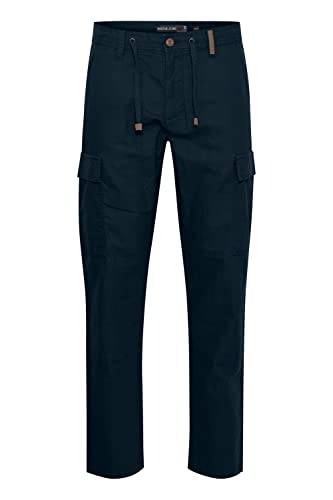 Indicode IDMosat Herren Cargohose aus Leinenmix Lange Hose, Größe:XXL, Farbe:Night Sky (450) von Indicode