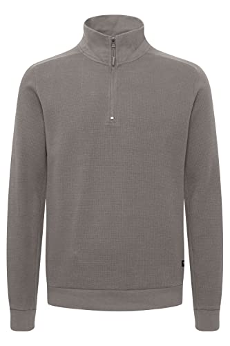 Indicode IDNadol Troyer Herren Sweatshirt Pullover Sweater Troyer, Größe:L, Farbe:Pewter (902) von Indicode