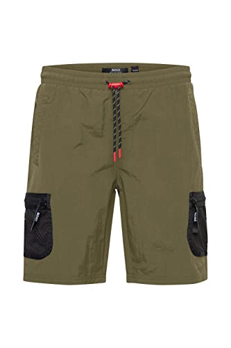Indicode IDPeter Herren Shorts Cargoshorts Bermuda Kurze Hose mit Taschen und Kordeln Regular Fit, Größe:3XL, Farbe:Army (600) von Indicode