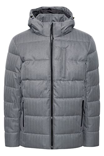 Indicode IDPiulio - 15714MM Herren Steppjacke Winterjacke Herrenjacke Jacke, Größe:S, Farbe:Grey Mix (914) von Indicode