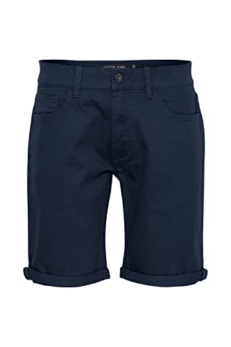 Indicode IDPokka Herren Jeans Shorts Kurze Denim Hose mit Stretch Regular Fit, Größe:L, Farbe:Navy (400) von Indicode