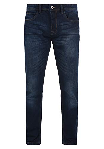 Indicode IDQuebec Herren Jeans Hose Denim mit Stretch-Anteil Regular Fit, Größe:W34/34, Farbe:Dark Blue (855) von Indicode