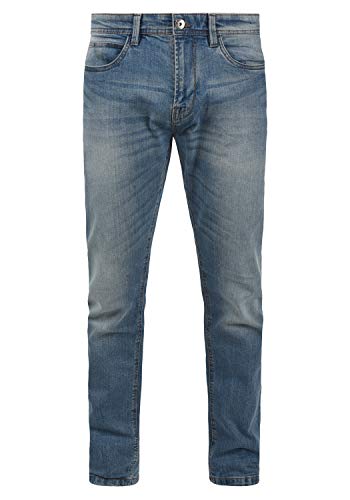 Indicode IDQuebec Herren Jeans Hose Denim mit Stretch-Anteil Regular Fit, Größe:W36/34, Farbe:Blue Wash (1014) von Indicode