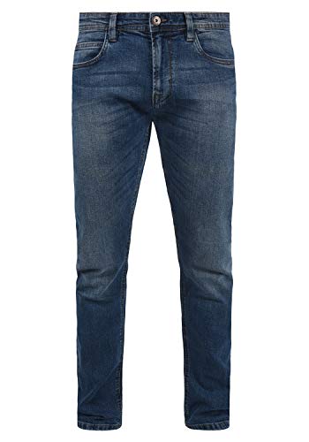 Indicode IDQuebec Herren Jeans Hose Denim mit Stretch-Anteil Regular Fit, Größe:W36/34, Farbe:Medium Indigo (869) von Indicode