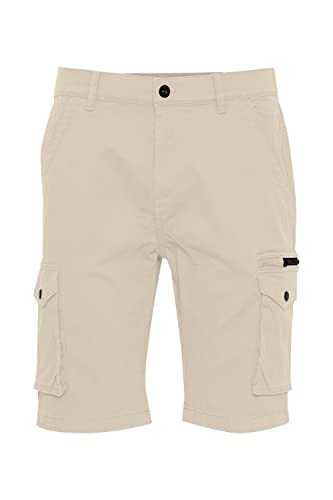 Indicode IDRonjo Herren Cargo Shorts Bermuda Kurze Hose mit Stretch Regular Fit, Größe:M, Farbe:Fog (004) von Indicode