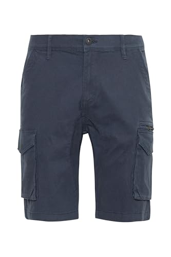 Indicode IDRonjo Herren Cargo Shorts Bermuda Kurze Hose mit Stretch Regular Fit, Größe:XXL, Farbe:Navy (400) von Indicode
