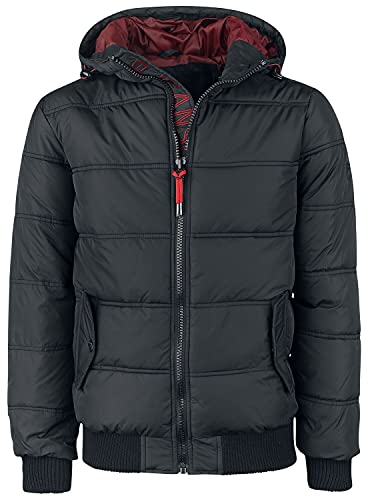 Indicode INAdrian Männer Winterjacke schwarz XL 100% Polyamid Basics, Casual Wear, Streetwear von Indicode