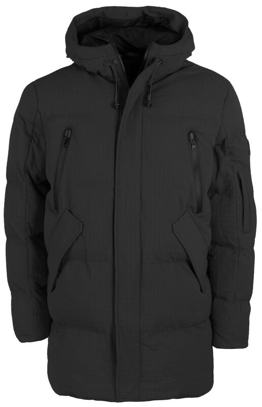 Indicode INLondoy Mantel schwarz in XL von Indicode