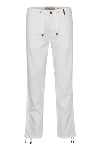 Indicode Ives Leinen-Hose, für Herren Gr. 48, Off-White (002) von Indicode