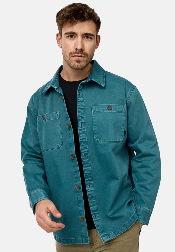 Indicode Sommerjacke INBrendan mit klassischem Hemdkragen von Indicode