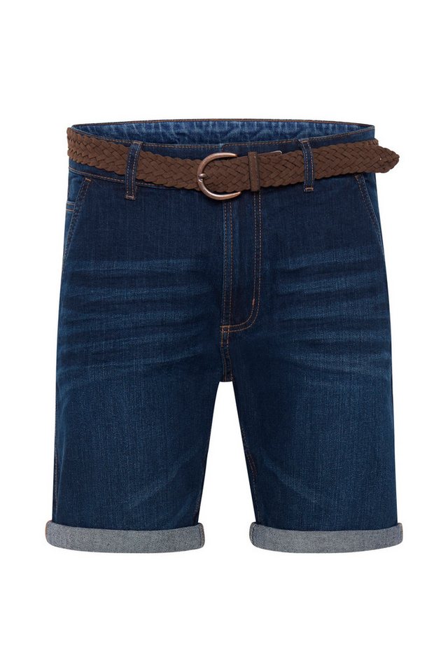 Indicode Jeansshorts IDQuincy Kurze Hose mit Gürtel von Indicode
