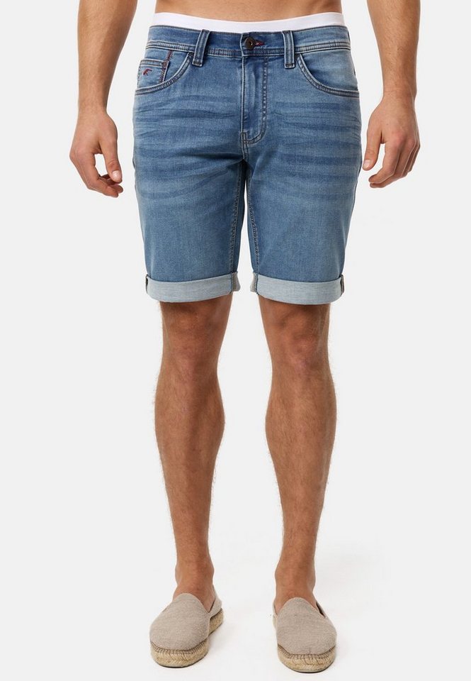 Indicode Jeansshorts INDelmare aus elastischer Baumwoll-Qualität von Indicode