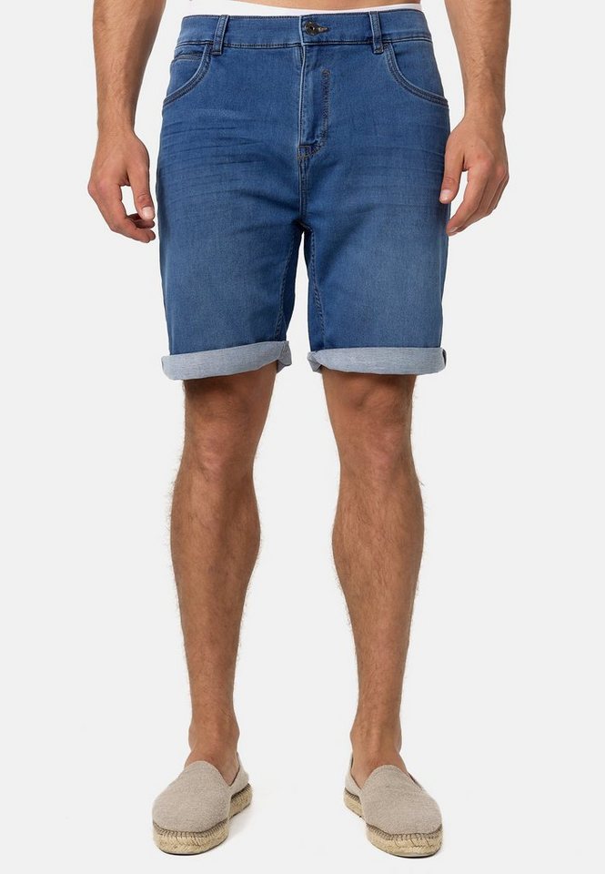Indicode Jeansshorts Lonar Moderne und luftig leichte Herren Jeans-Shorts von Indicode