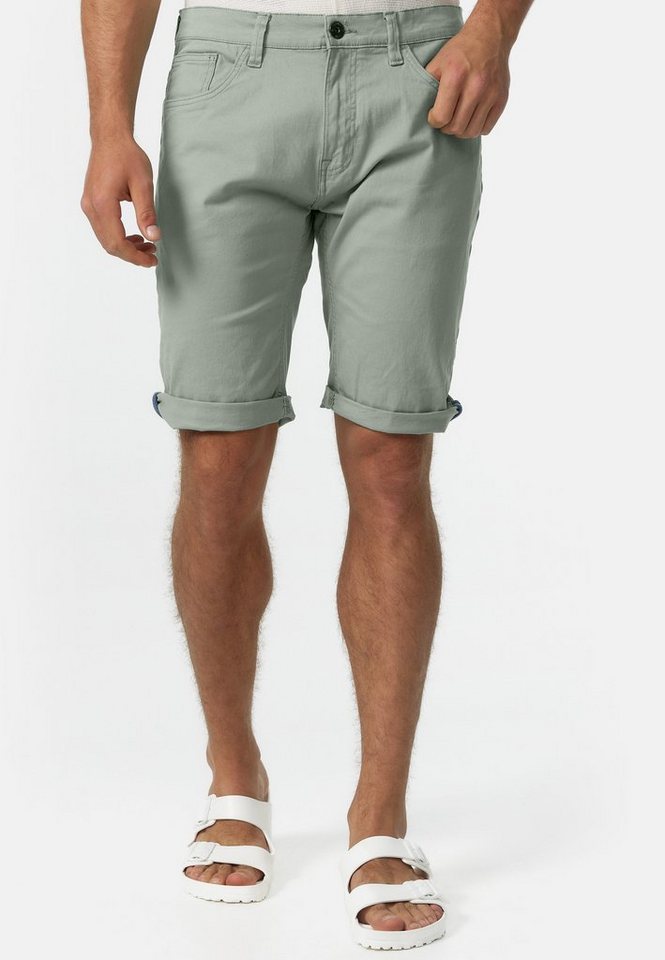 Indicode Jeansshorts Villeurbanne aus elastischer Bauwoll-Qualität von Indicode