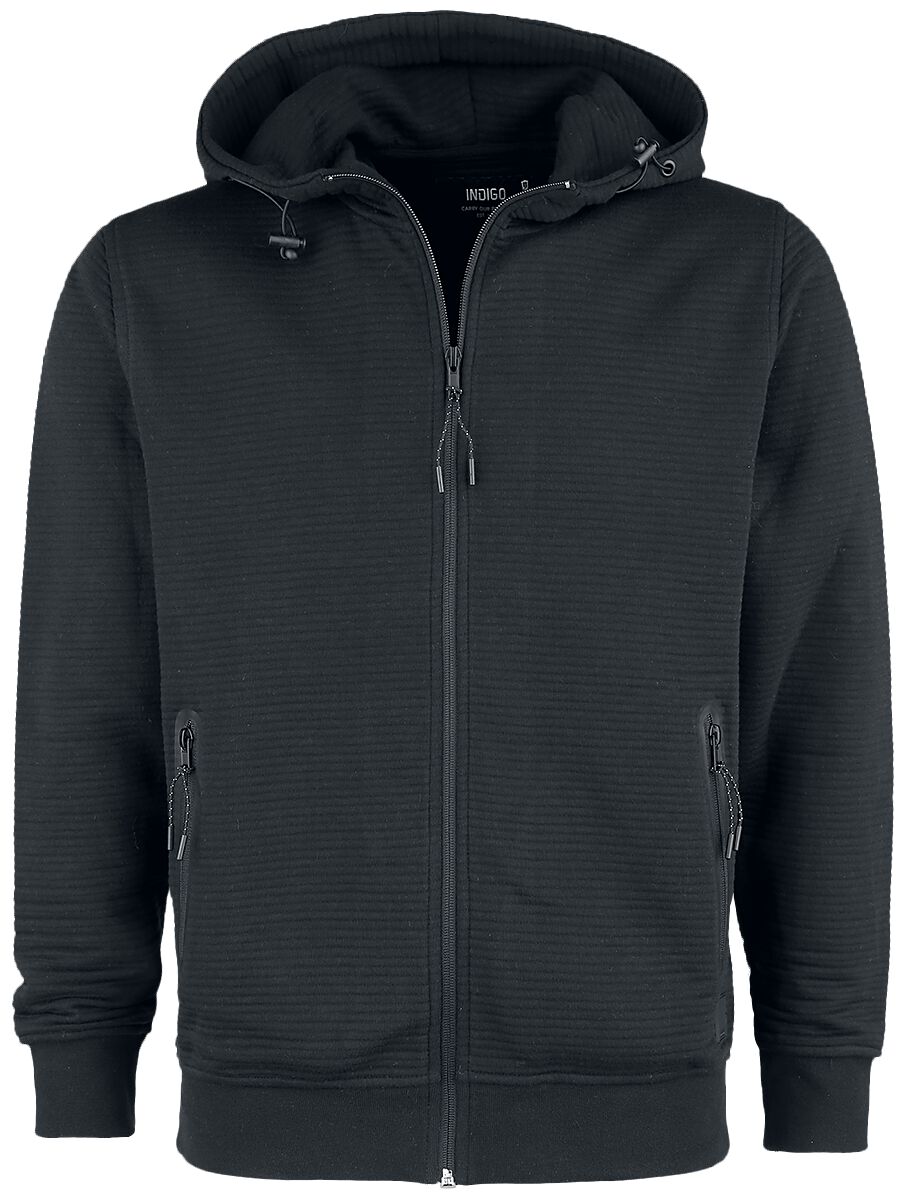 Indicode Kapuzenjacke - Dominion - S bis XXL - für Männer - Größe XL - schwarz von Indicode