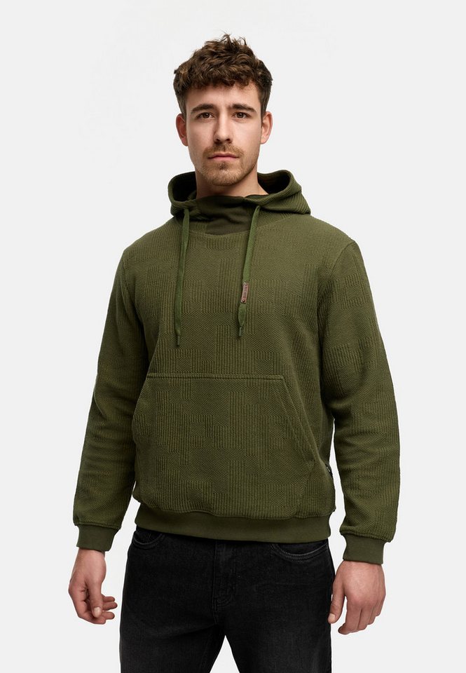 Indicode Kapuzenpullover INJody Kapuze mit Kordelzug – Kängurutasche von Indicode