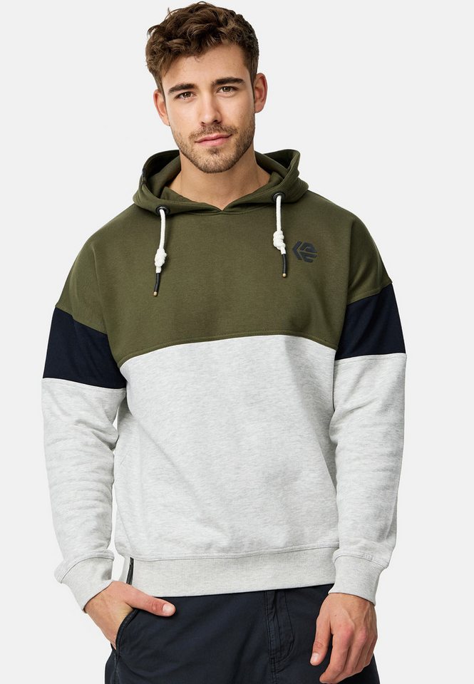 Indicode Hoodie Herren INZiggy Sweatshirt Kapuze Herrenhoodie von Indicode
