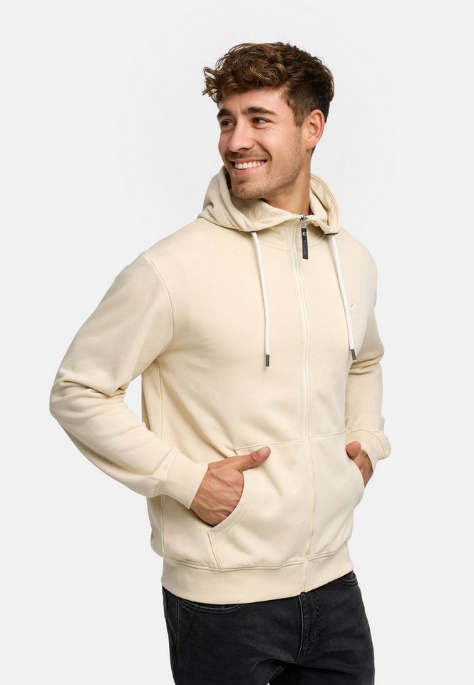 Indicode Kapuzensweatjacke Herren INChristos Hoodie Sweatjacke Herrenjacke von Indicode