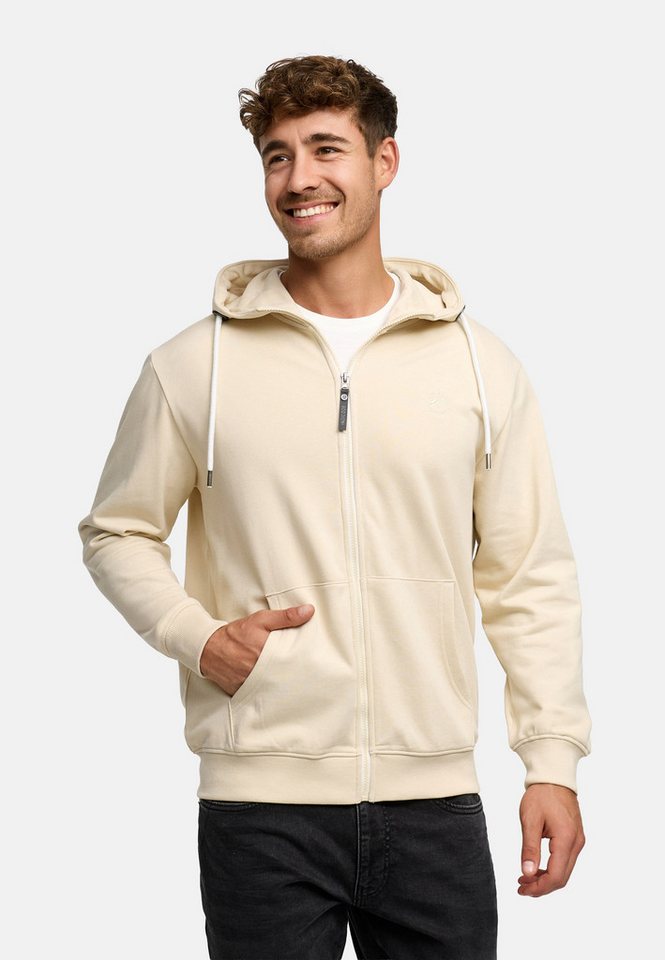 Indicode Kapuzensweatjacke Herren INChristos Hoodie Sweatjacke Herrenjacke von Indicode