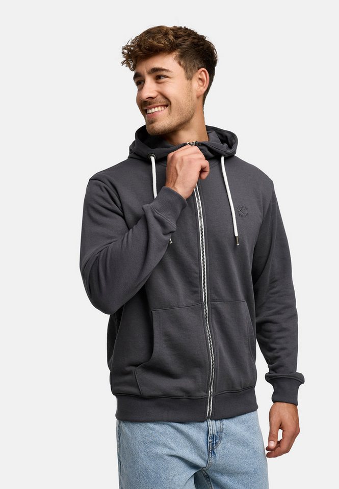 Indicode Kapuzensweatjacke Herren INChristos Hoodie Sweatjacke Herrenjacke von Indicode