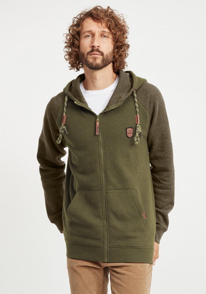 Indicode Kapuzensweatjacke IDTerence Sweatjacke mit Kapuze Indicode Kapuzensweatjacke IDTerence Sweatjacke mit Kapuze von Indicode