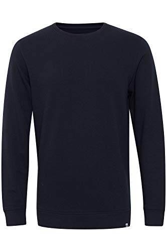 Indicode Keno Herren Sweatshirt Pullover Pulli mit Rundhalsausschnitt, Größe:XL, Farbe:Navy (400) von Indicode