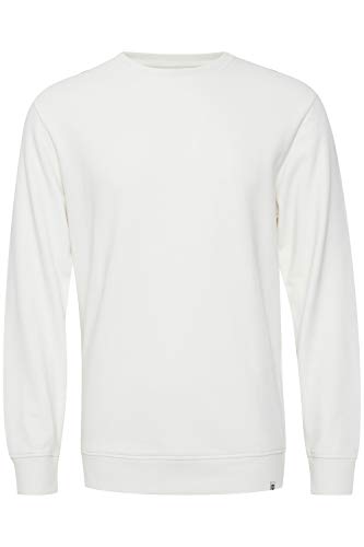 Indicode Keno Herren Sweatshirt Pullover Pulli mit Rundhalsausschnitt, Größe:XL, Farbe:Off-White (002) von Indicode