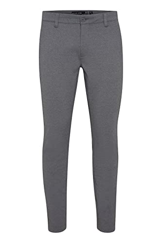 Indicode Koldart Herren Chino Hose Stoffhose mit Stretch-Anteil und Musterung, Größe:W31/34, Farbe:Grey Mix (914) von Indicode