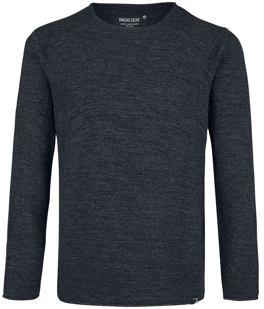 Indicode Kristian Sweatshirt schwarz in M von Indicode