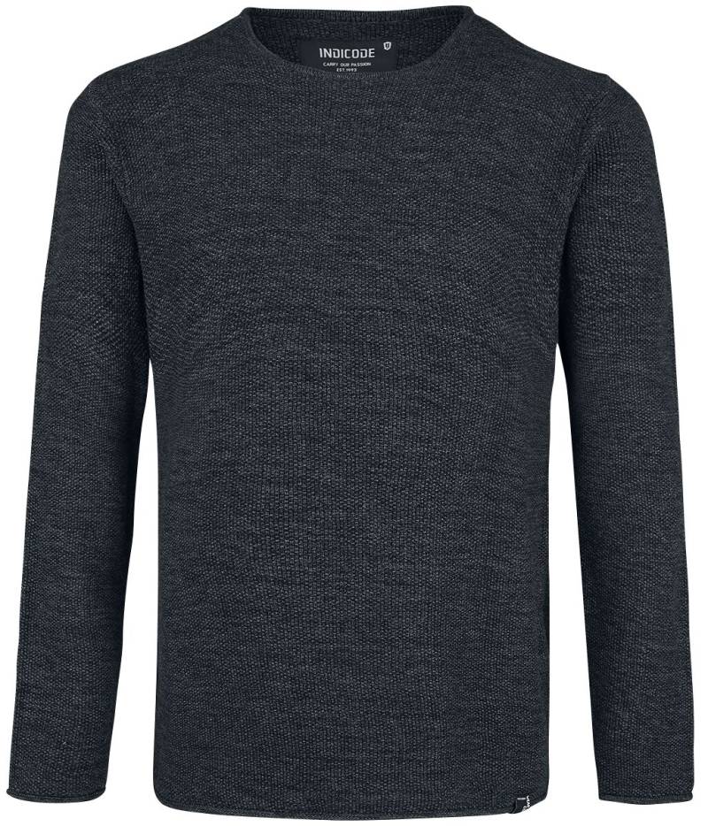 Indicode Kristian Sweatshirt schwarz in M von Indicode