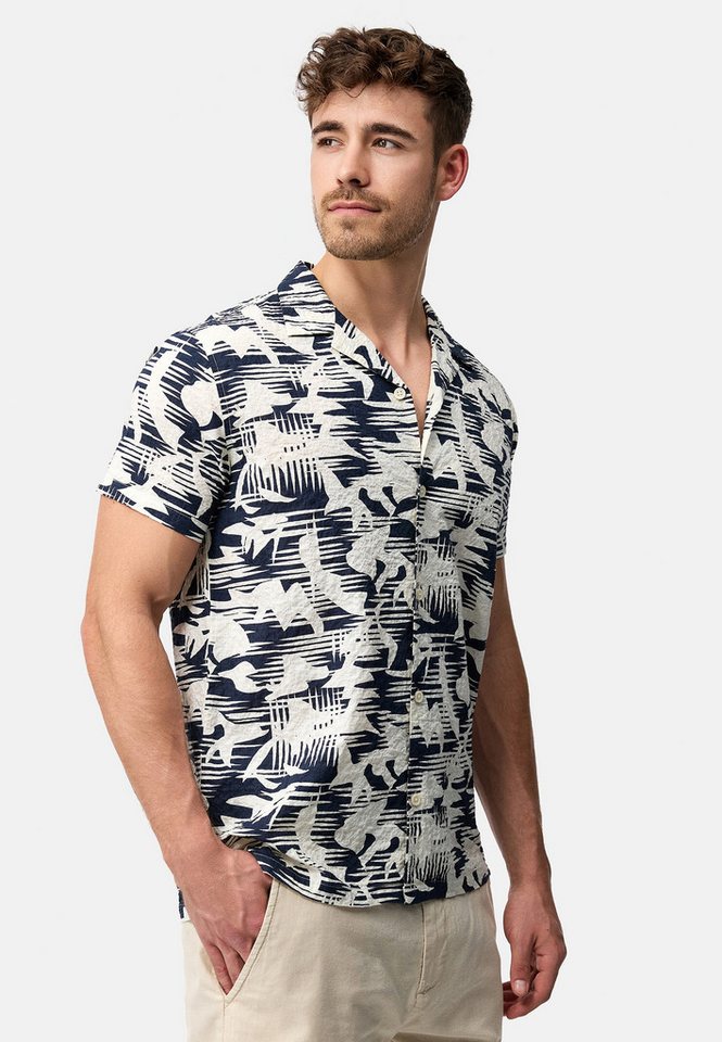 Indicode Kurzarmhemd Herren INDarcy Herrenhemd Kurzarm von Indicode