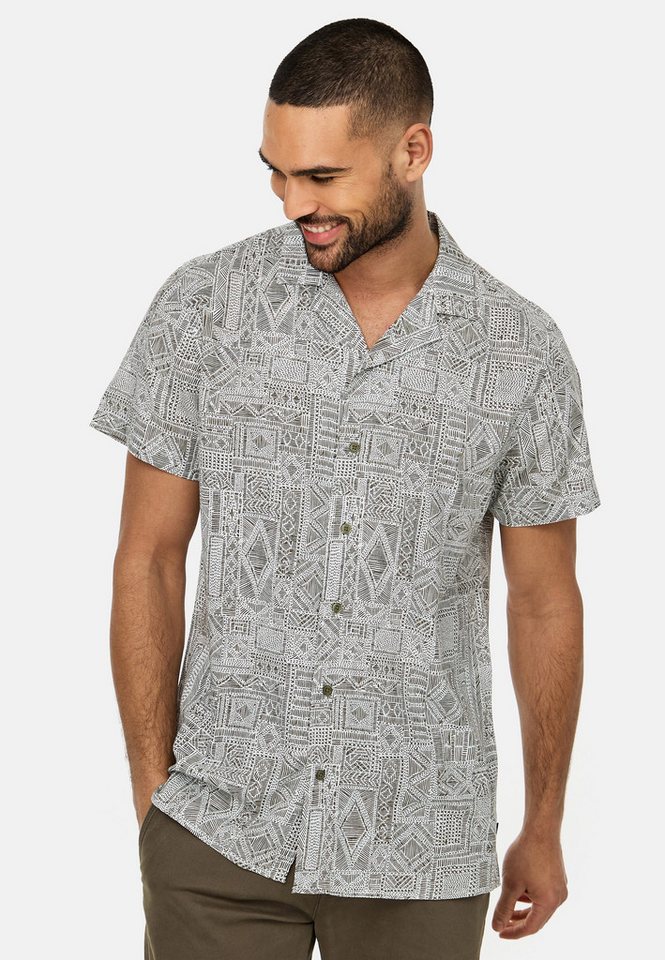 Indicode Kurzarmhemd Herren INFrey Herrenhemd Kurzarm (1-tlg) sommerliches Freizeithemd von Indicode