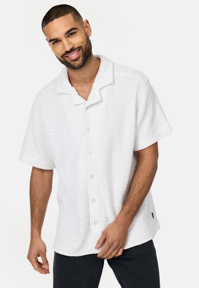 Indicode Kurzarmhemd Herren INRaney Herrenhemd Kurzarm von Indicode