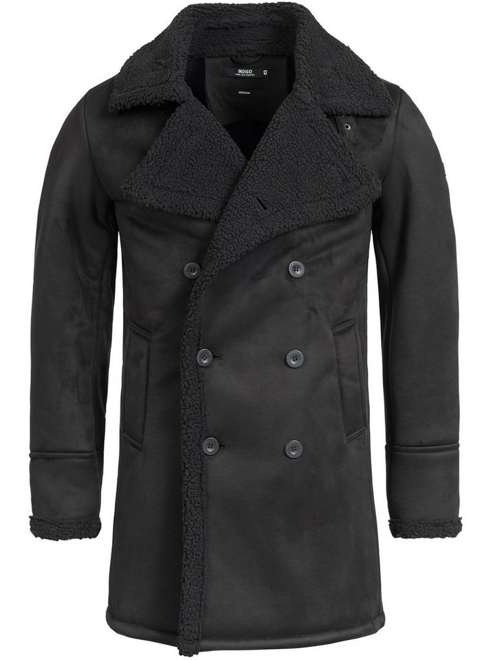Indicode Kurzmantel Barlow Eleganter Wintermantel mit kuscheligem Innenfutter von Indicode