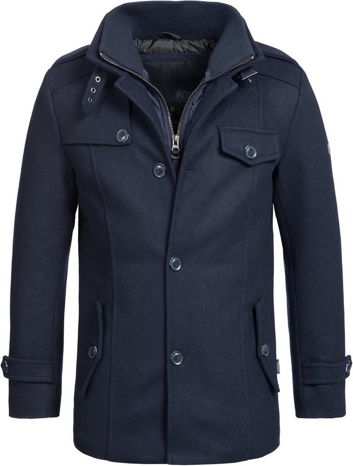 Indicode Kurzmantel Indicode Herren Brandon Kurzmantel mit Stehkragen Indicode Kurzmantel Indicode Herren Brandon Kurzmantel mit Stehkragen von Indicode