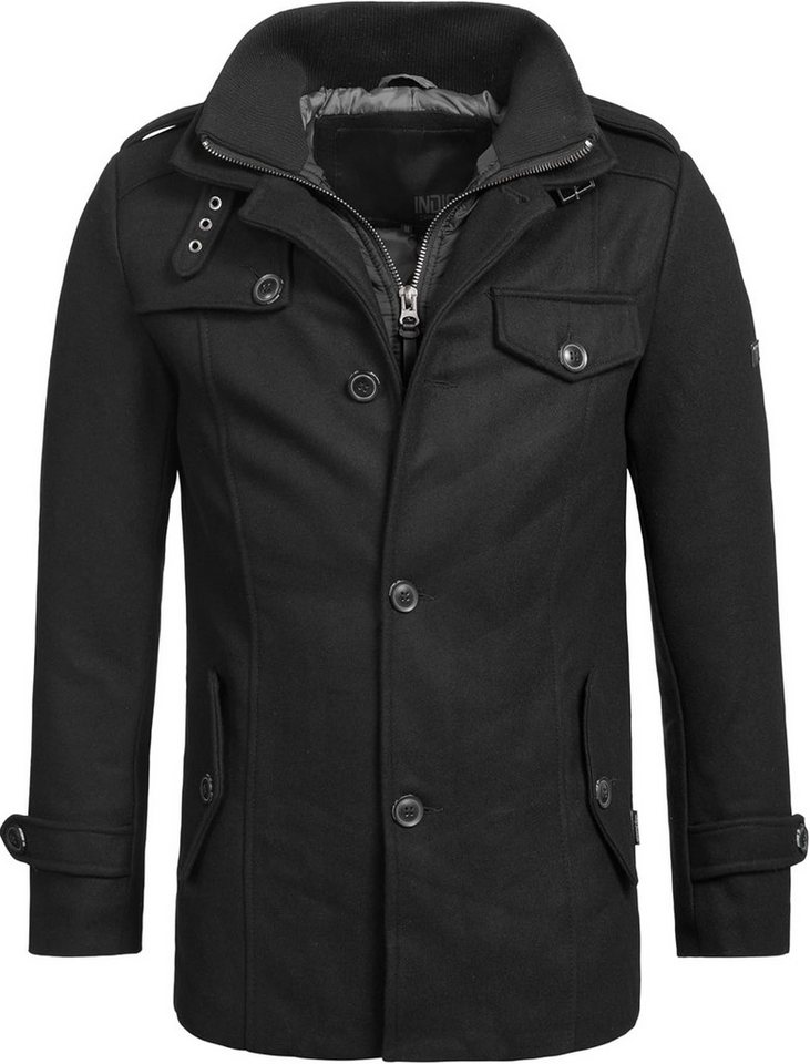 Indicode Kurzmantel Indicode Herren Brandon Kurzmantel mit Stehkragen Indicode Kurzmantel Indicode Herren Brandon Kurzmantel mit Stehkragen von Indicode