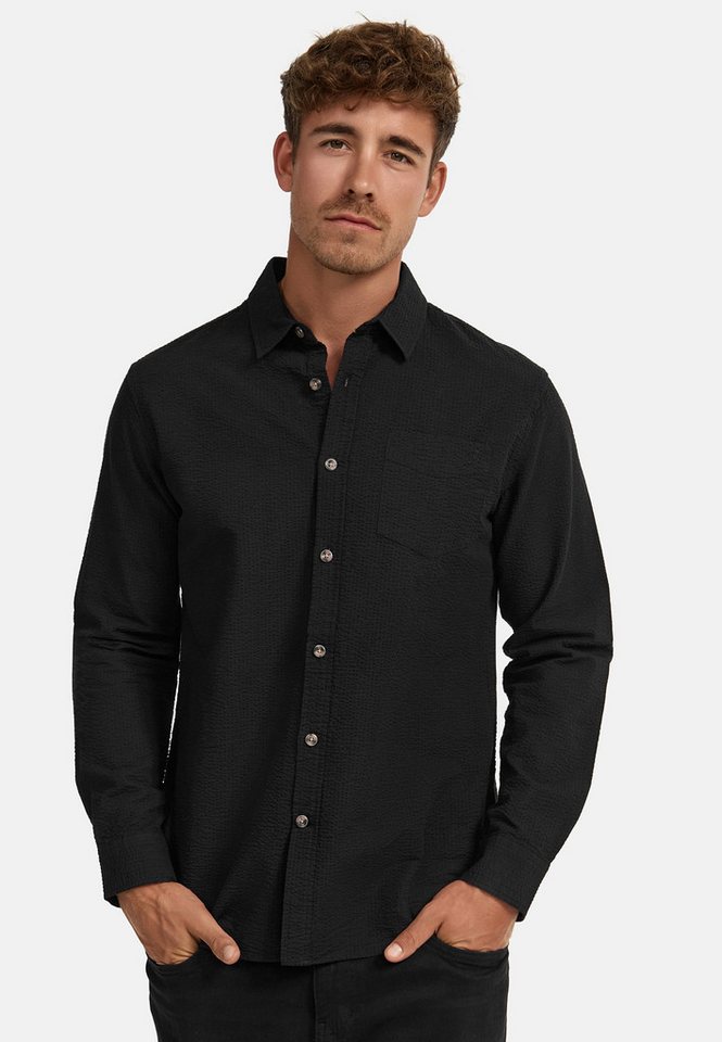 Indicode Langarmhemd Herren INCaix Herrenhemd Langarm von Indicode