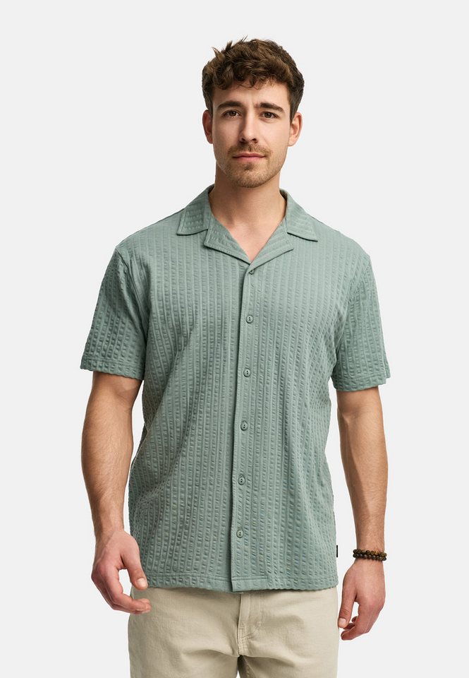 Indicode Kurzarmhemd INCrepe Strukturstoff für den perfekten Fit Indicode Kurzarmhemd INCrepe Strukturstoff für den perfekten Fit von Indicode