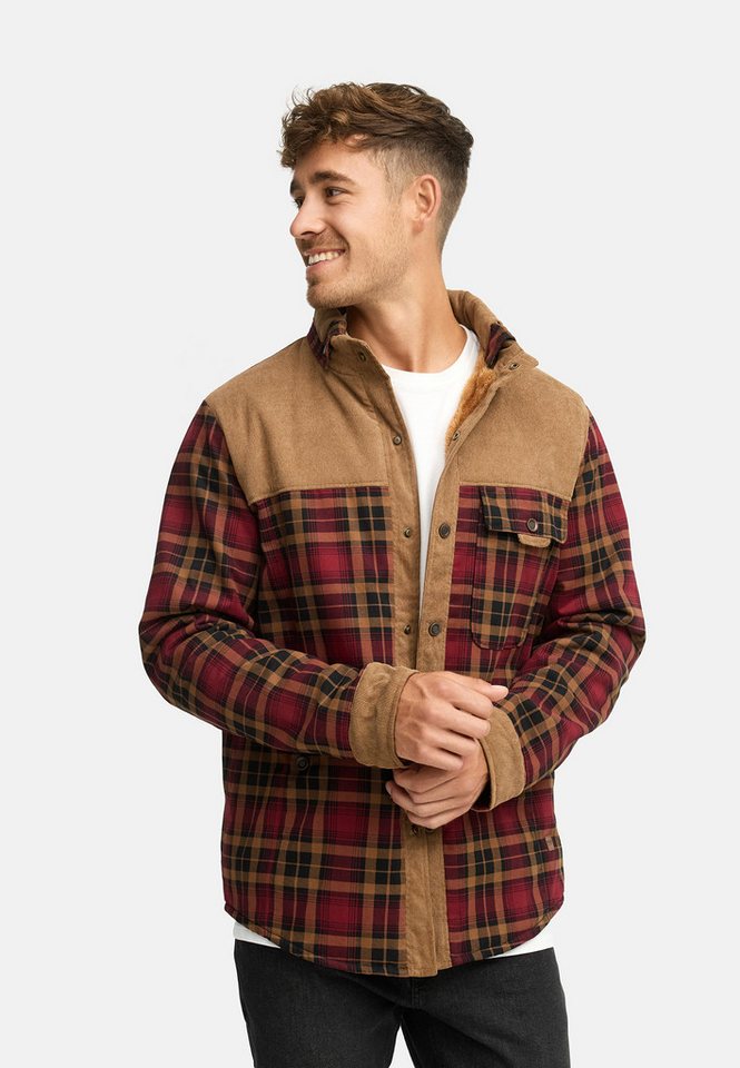 Indicode Langarmhemd INHolz Warm gefüttertes Holzfällerhemd mit Teddy-Innenseite Indicode Langarmhemd INHolz Warm gefüttertes Holzfällerhemd mit Teddy-Innenseite von Indicode