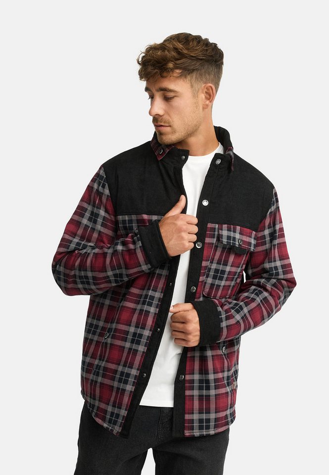 Indicode Langarmhemd INHolz Warm gefüttertes Holzfällerhemd mit Teddy-Innenseite Indicode Langarmhemd INHolz Warm gefüttertes Holzfällerhemd mit Teddy-Innenseite von Indicode