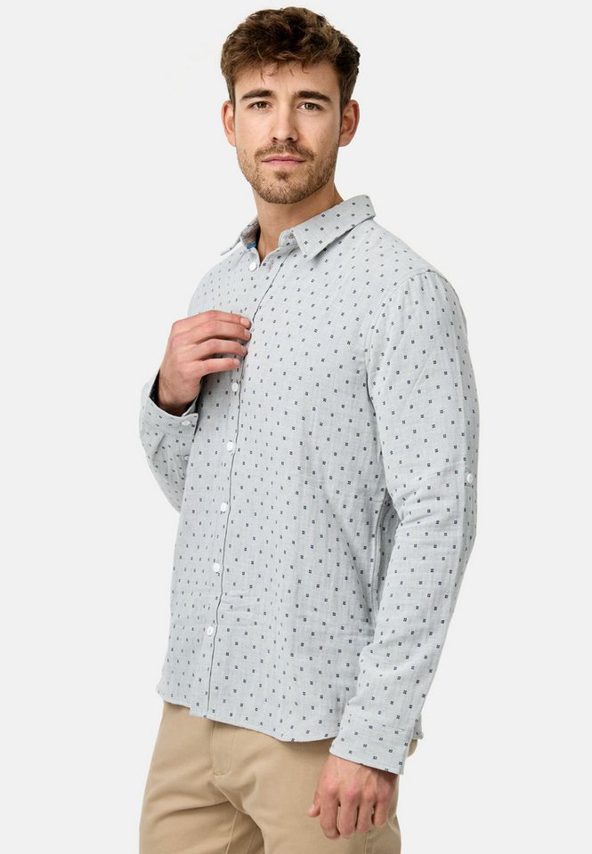 Indicode Langarmhemd Herren INJoffrey Herrenhemd Langarm von Indicode