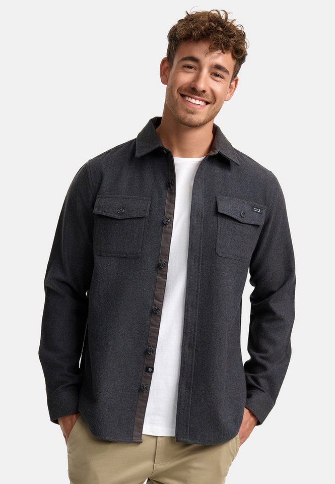 Indicode Langarmhemd Herren INLui Herrenhemd Langarm von Indicode