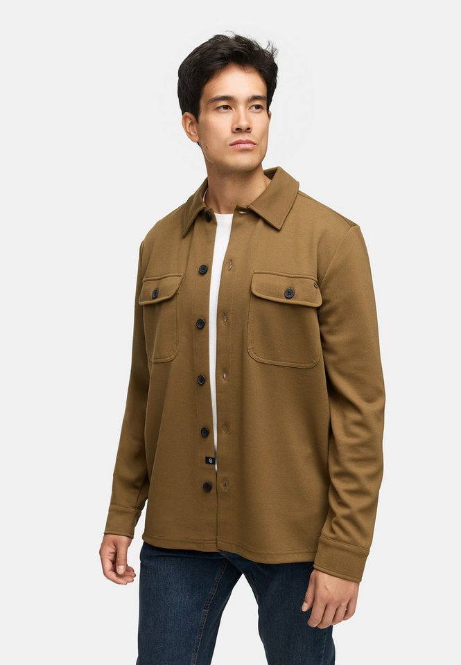 Indicode Langarmhemd Herren INNello Herrenhemd Langarm Elegantes Overshirt mit Brusttaschen von Indicode