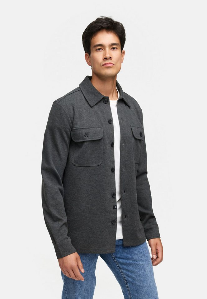Indicode Langarmhemd INNello Elegantes Overshirt mit Brusttaschen von Indicode