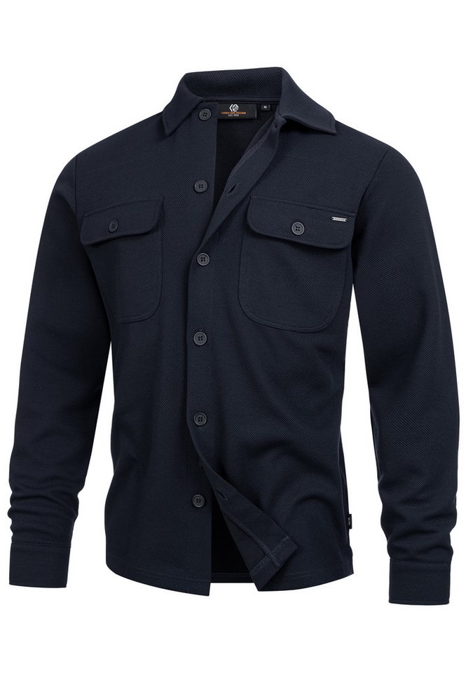 Indicode Langarmhemd INNello Elegantes Overshirt mit Brusttaschen Indicode Langarmhemd INNello Elegantes Overshirt mit Brusttaschen von Indicode