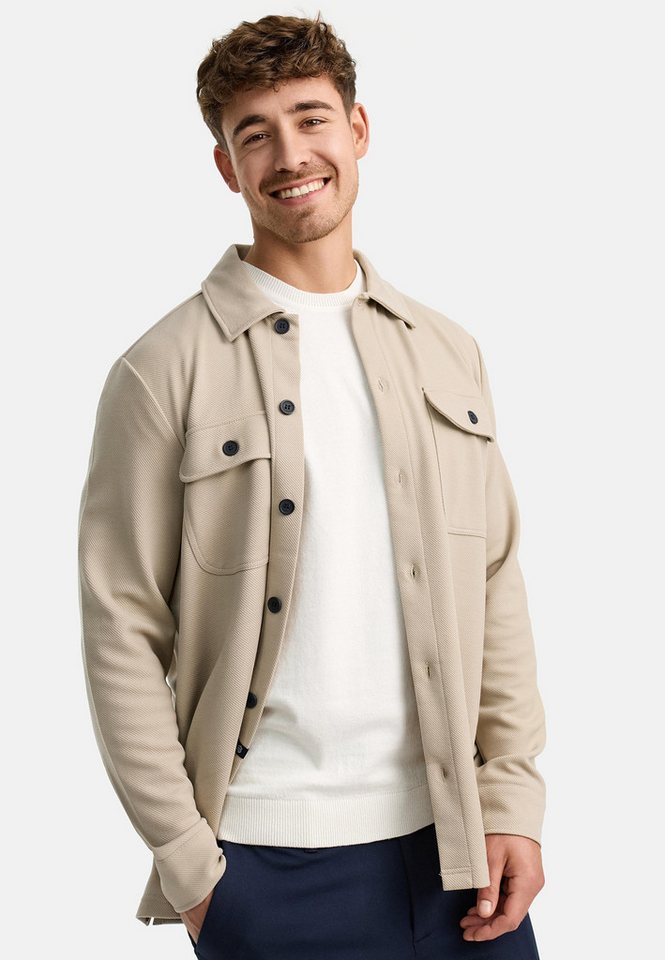 Indicode Langarmhemd INNello Elegantes Overshirt mit Brusttaschen Indicode Langarmhemd INNello Elegantes Overshirt mit Brusttaschen von Indicode