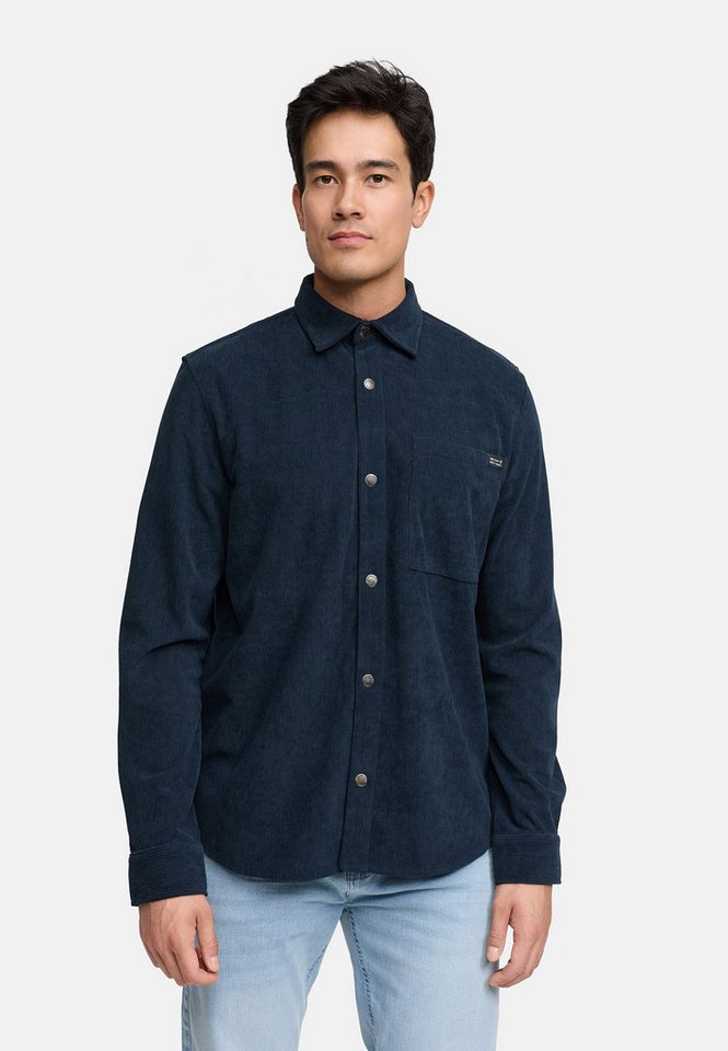 Indicode Langarmhemd Herren INNemoto Shirt Herrenhemd Langarm Übergangs- und Freizeitshirt im modernen Look von Indicode